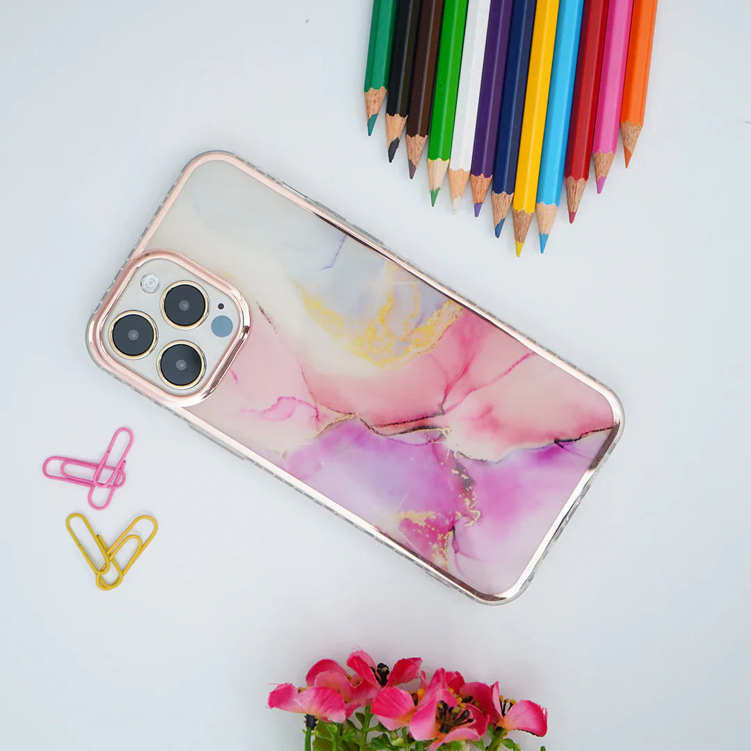 Luxury Splice Marble Phone Case - Apple