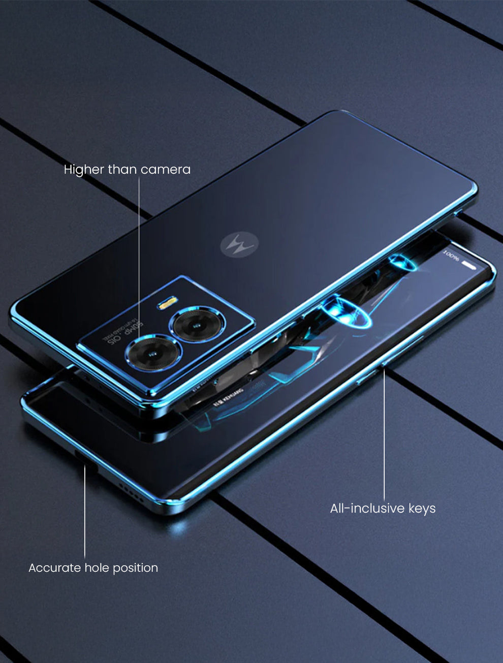 Motorola Edge 50 Fusion 5G Electroplating Luxurious Case