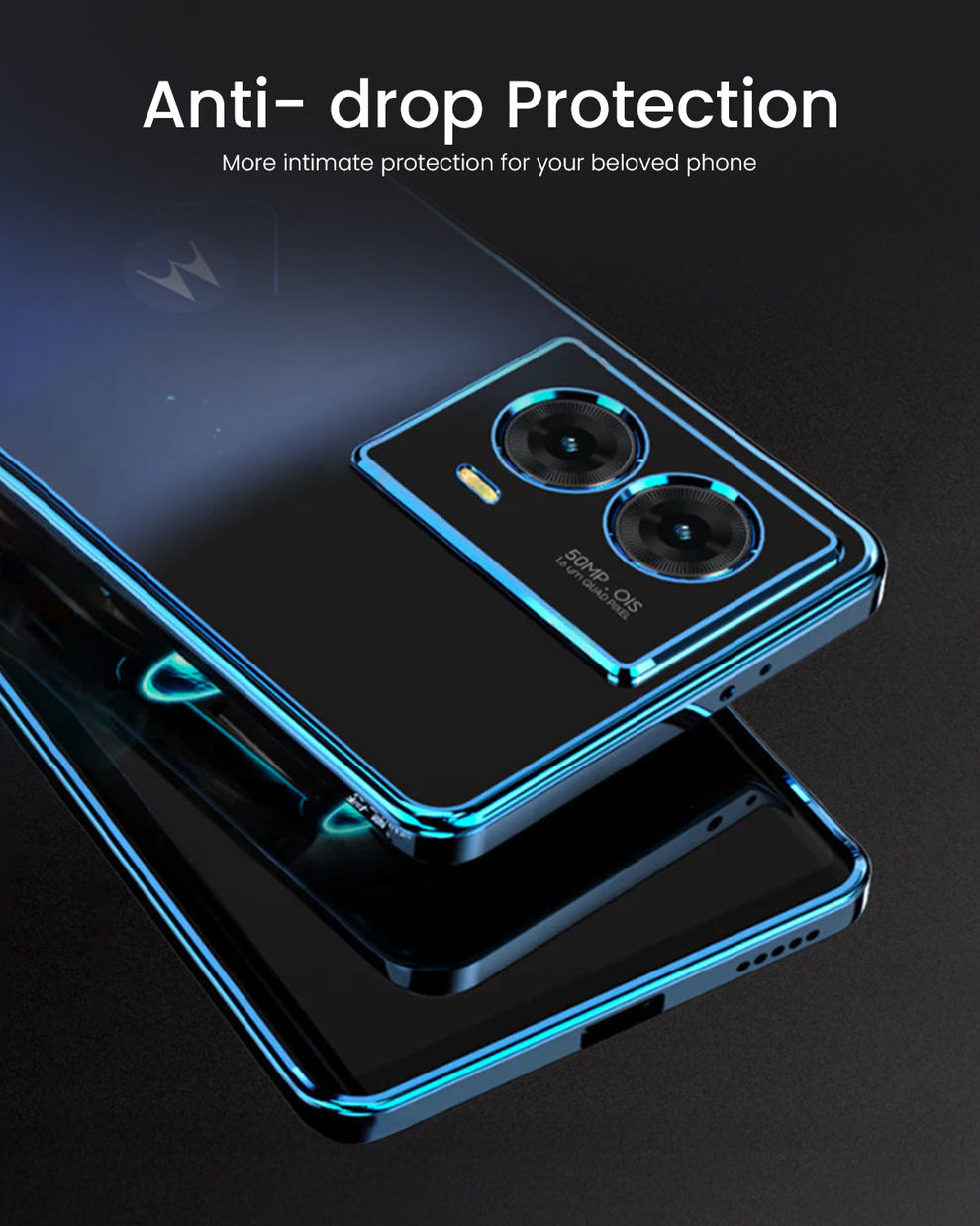 Motorola Edge 50 Fusion 5G Electroplating Luxurious Case