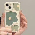 Korean Elegant Floral Phone Case - iPhone
