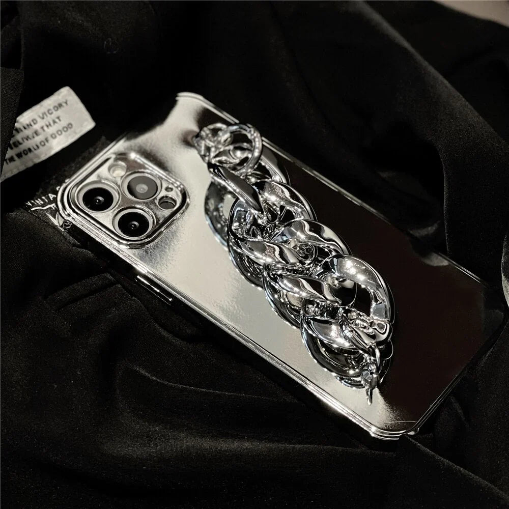 Luxury Electroplated Chain Case