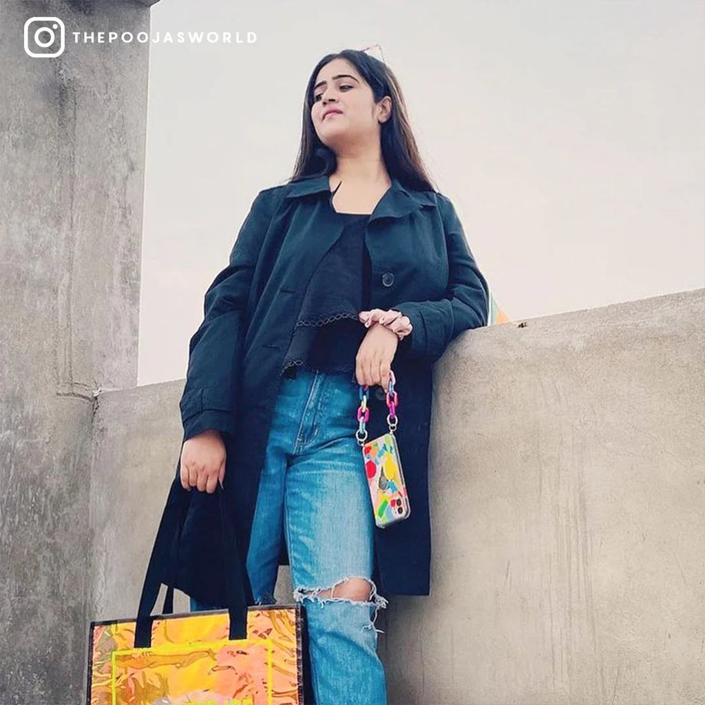 Aesthetic Artsy Painted Soft TPU Case with Bracelet