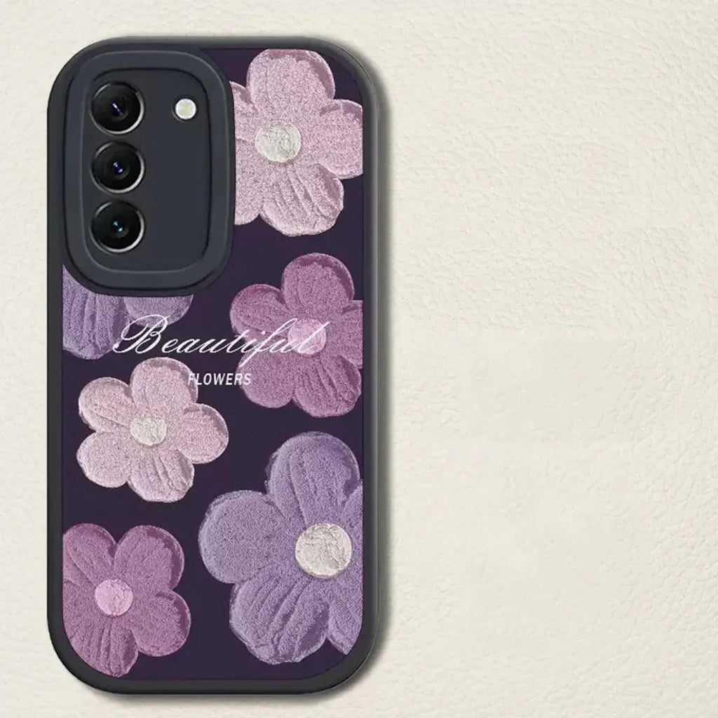 Retro Rose Flowers Phone Case - Samsung