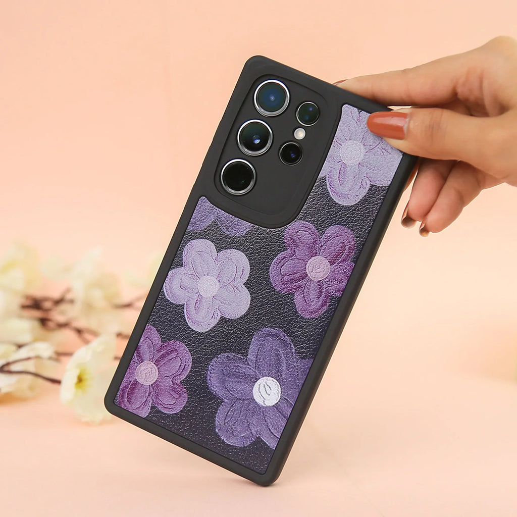 Retro Rose Flowers Phone Case - Samsung