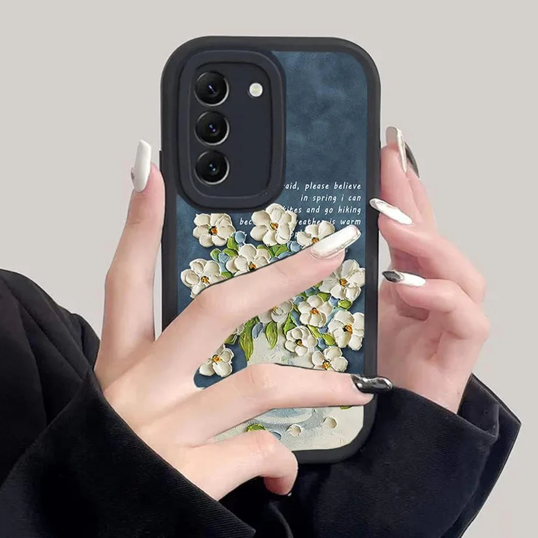 Flower Painting Phone Case - Samsung