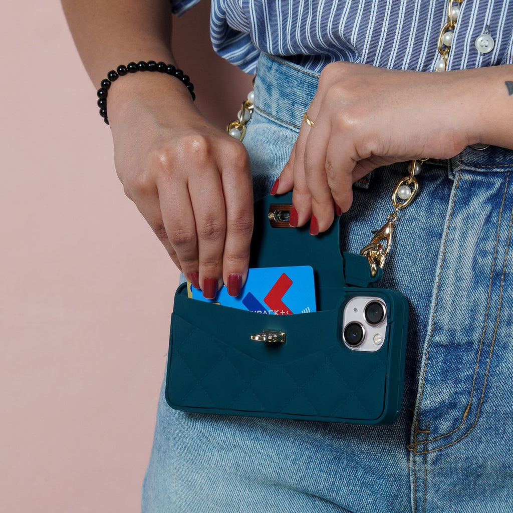 Crossbody Handbag Silicone Wallet Case