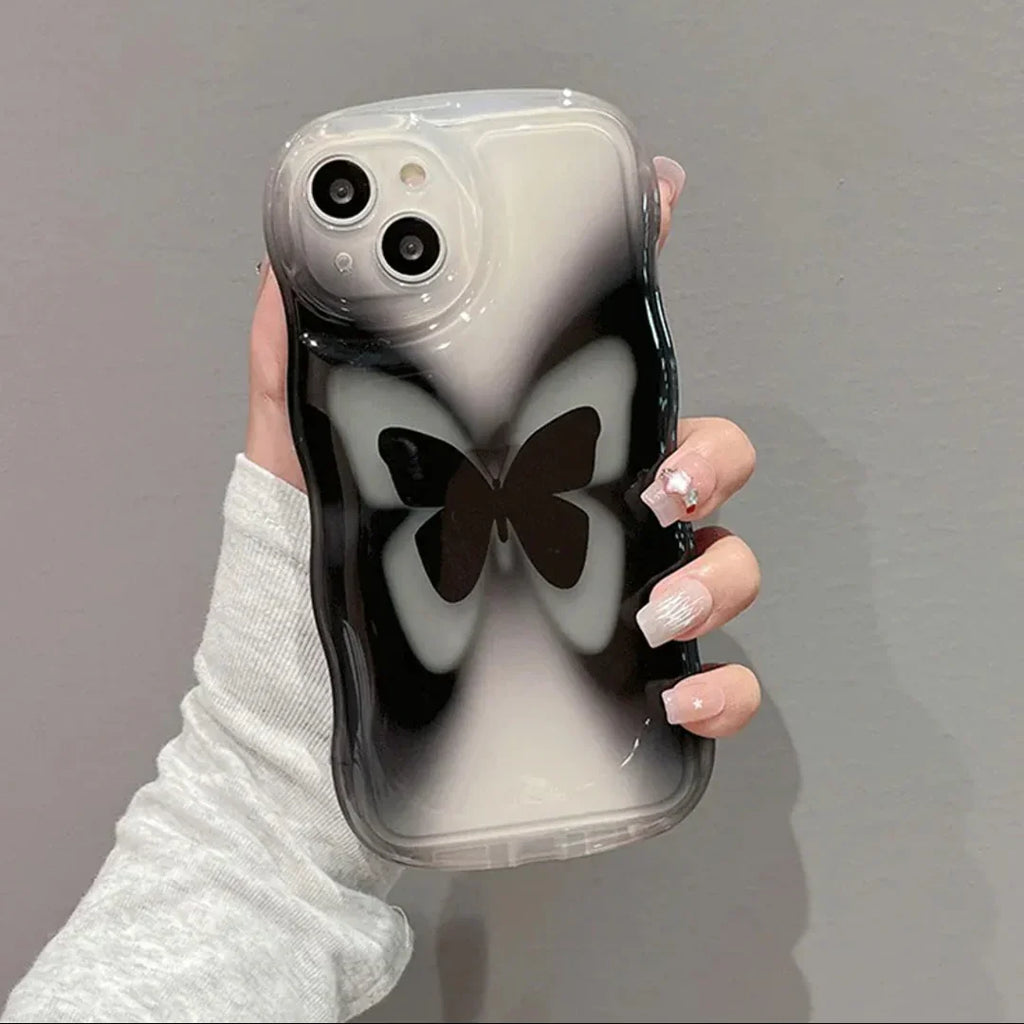 Butterfly Dreamwave Phone Case With Bracelet