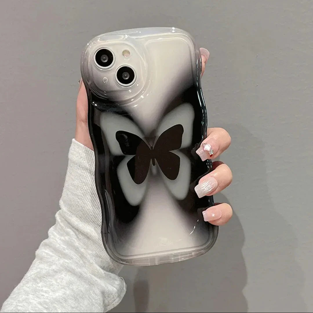 Butterfly Dreamwave Phone Case With Bracelet