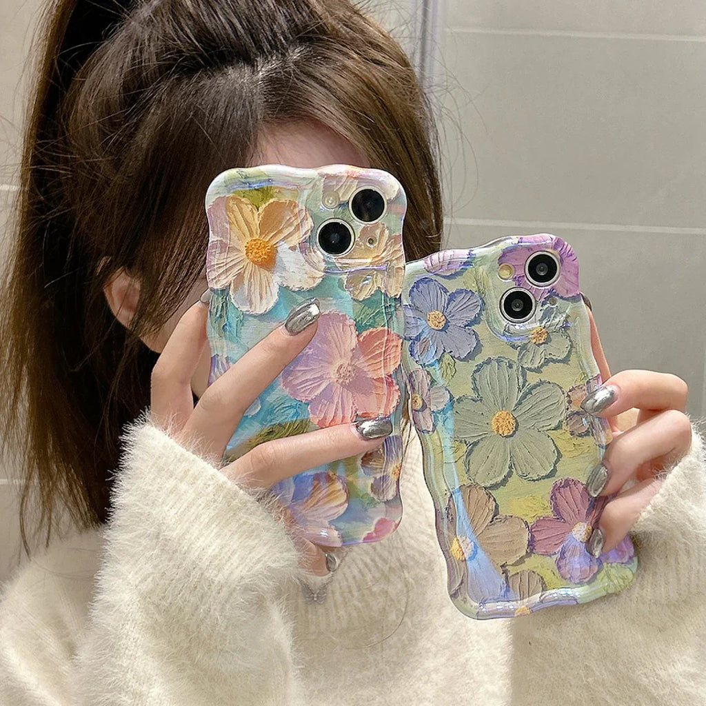 Fashionista Daisy Laser Phone Case