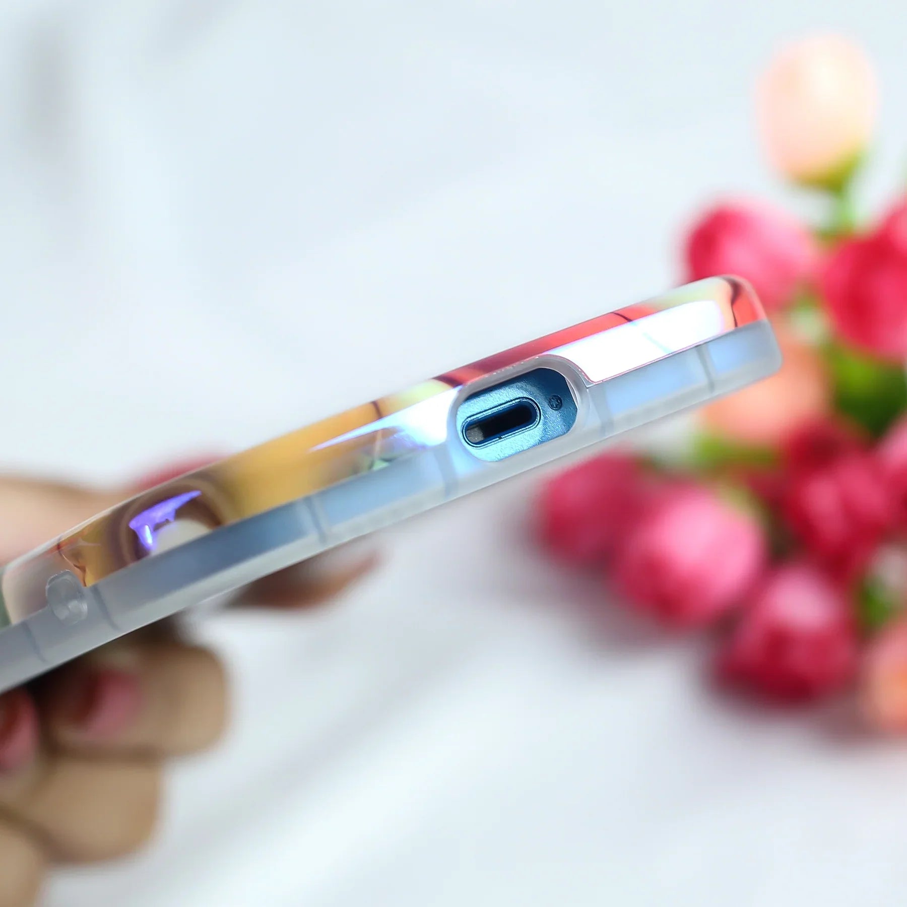 Glossy Rivel Blossom Case