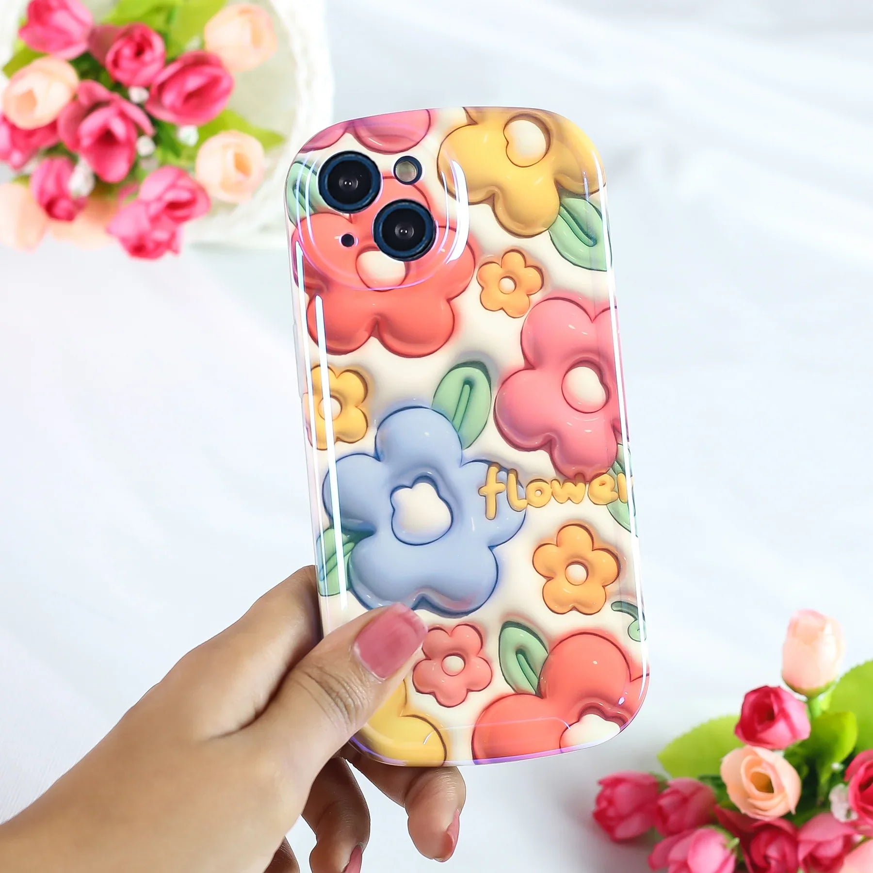 Glossy Rivel Blossom Case