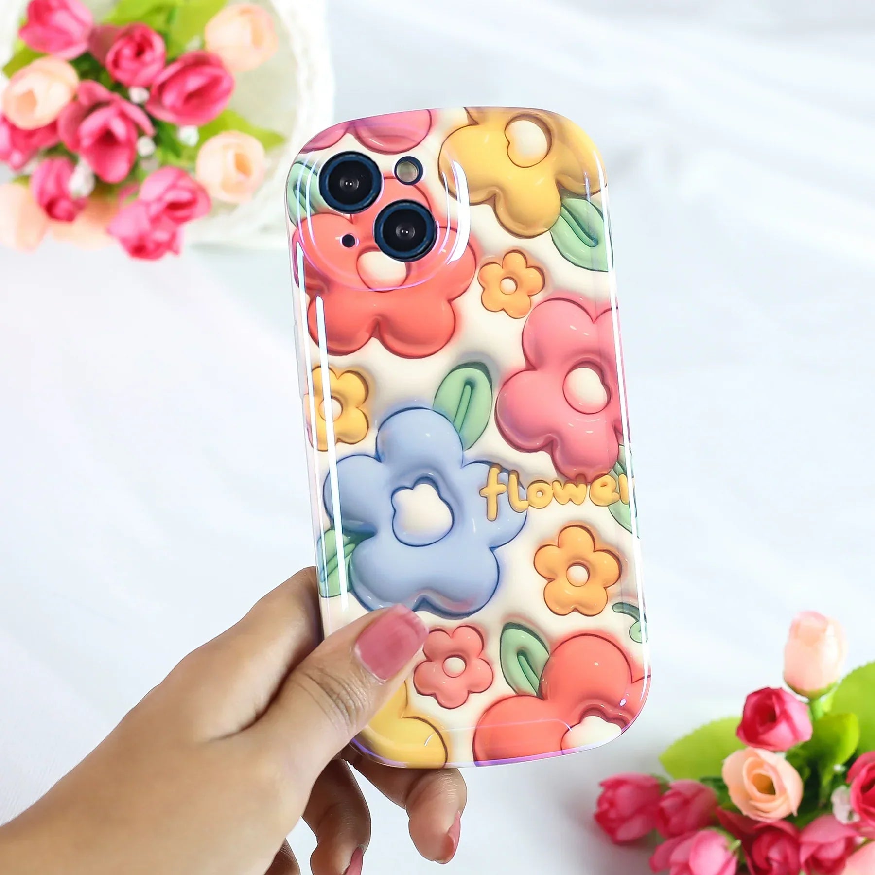 Glossy Rivel Blossom Case