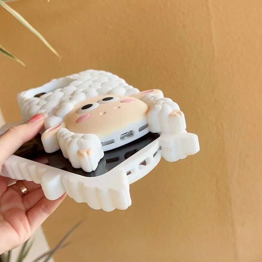 3D Cartoon Woolly Wonder Sheep Case