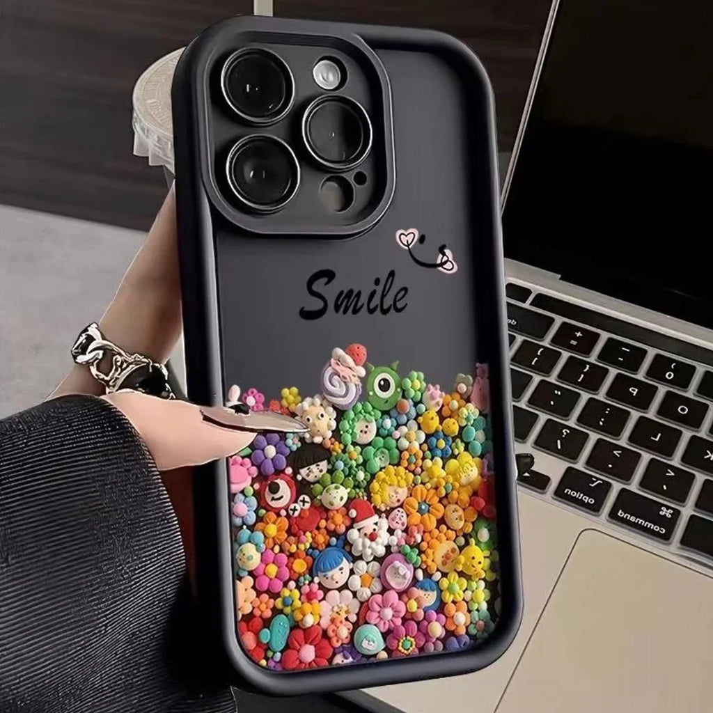 Color Burst Doll Pop Phone Case