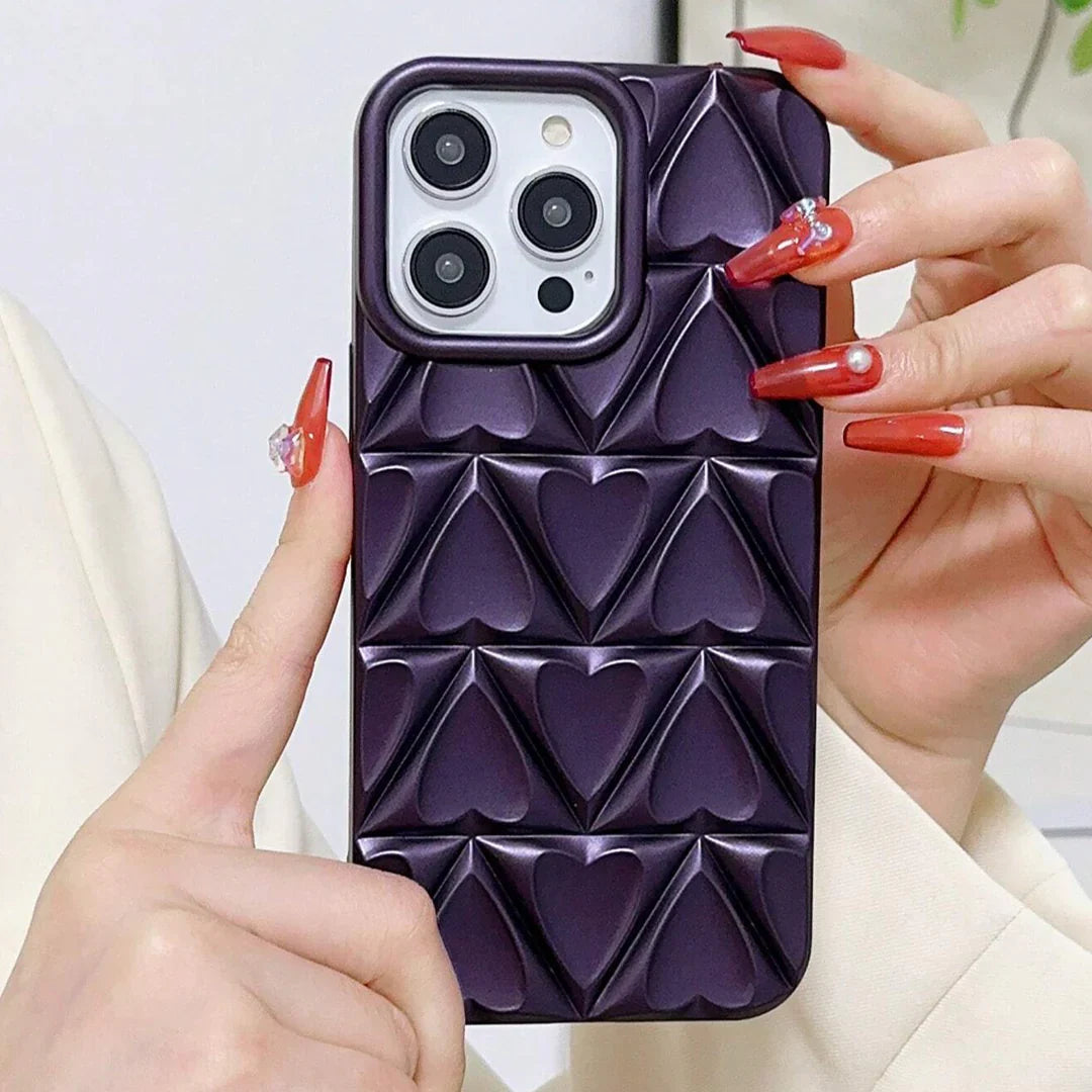 Triangular Love Fusion Phone Case