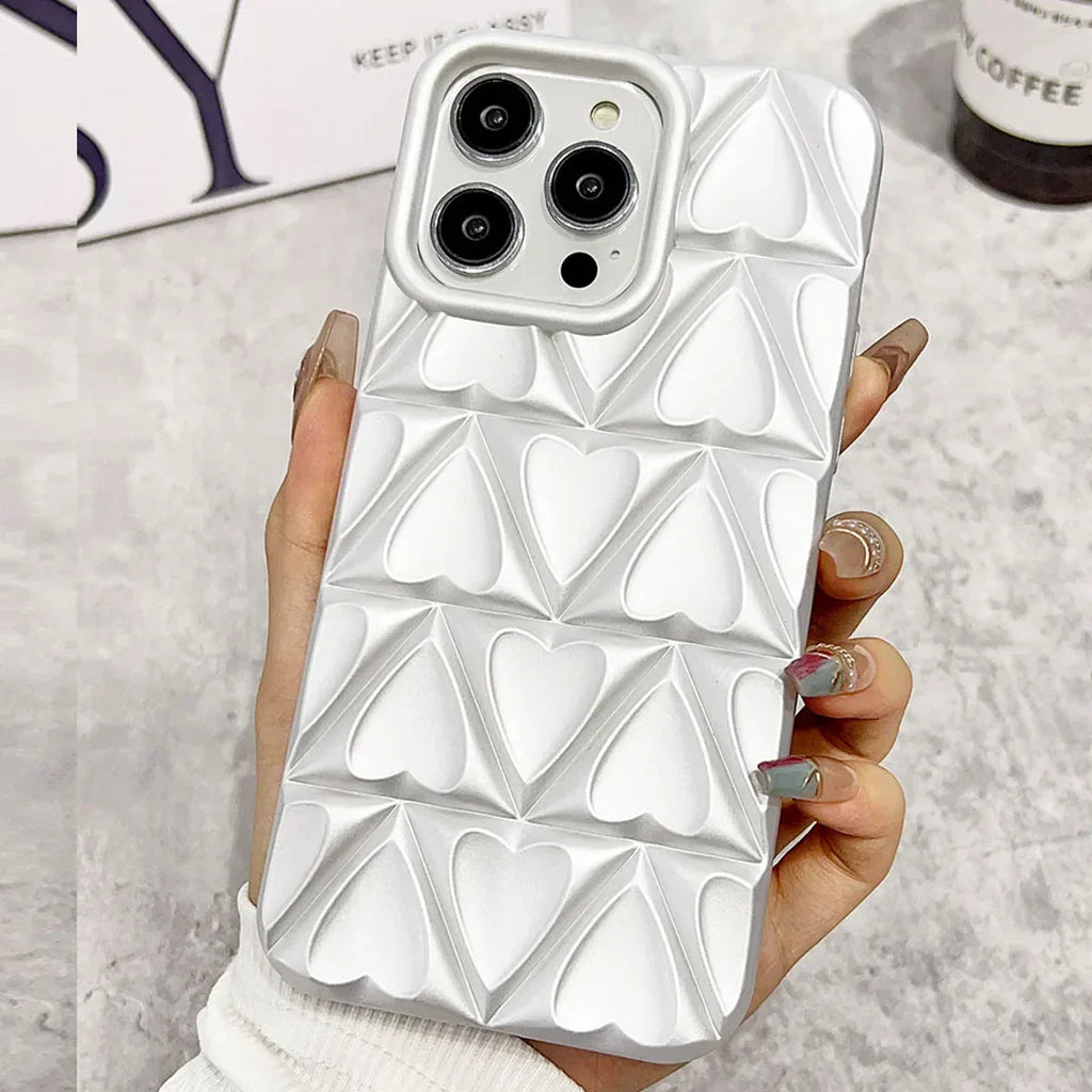Triangular Love Fusion Phone Case