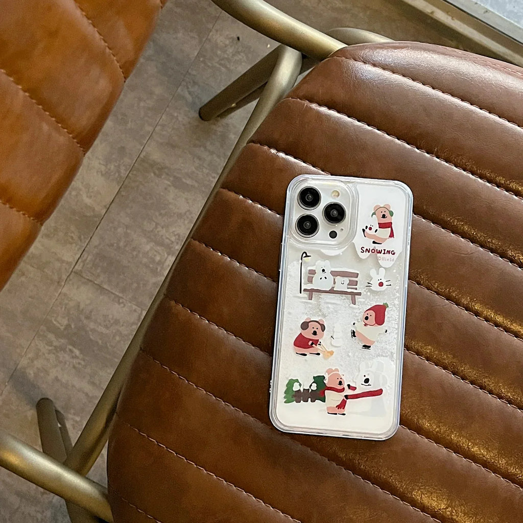 Cartoon Snow Burst Fantasy Case