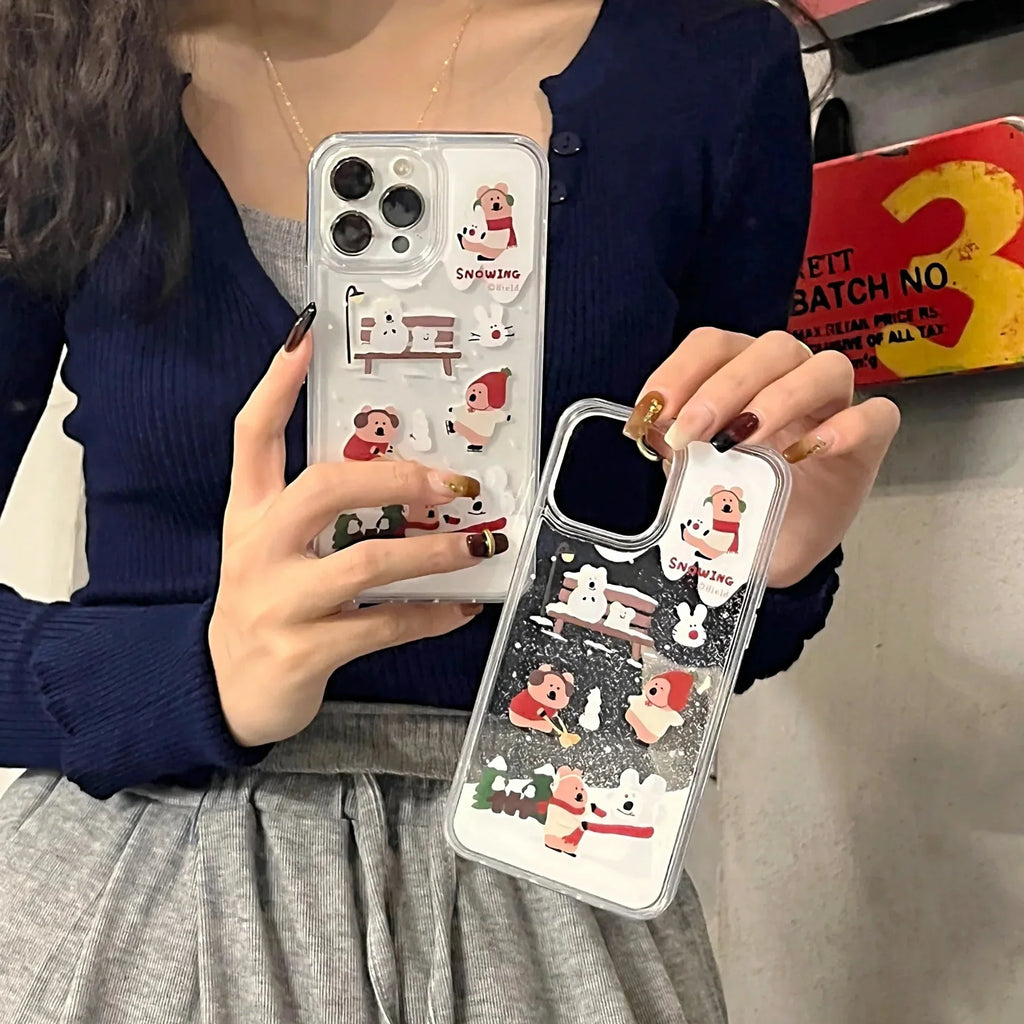 Cartoon Snow Burst Fantasy Case