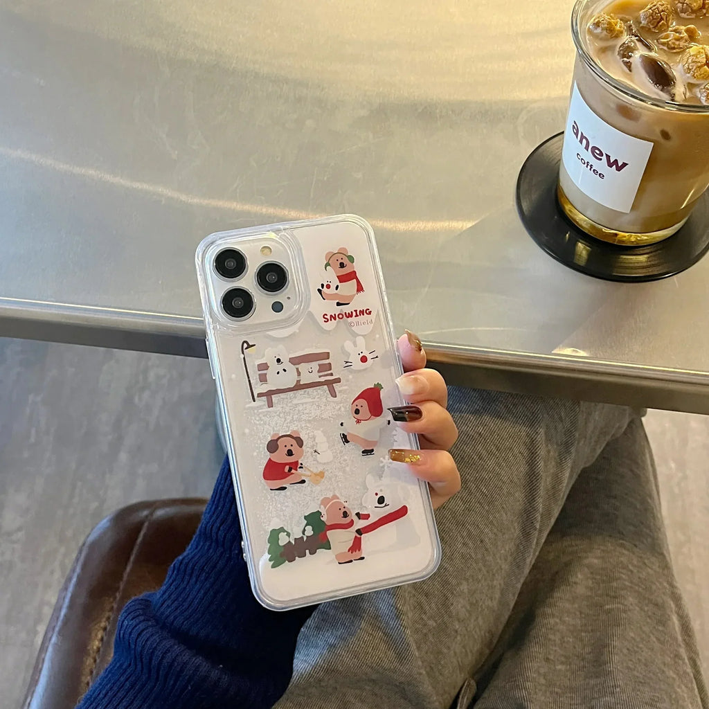 Cartoon Snow Burst Fantasy Case