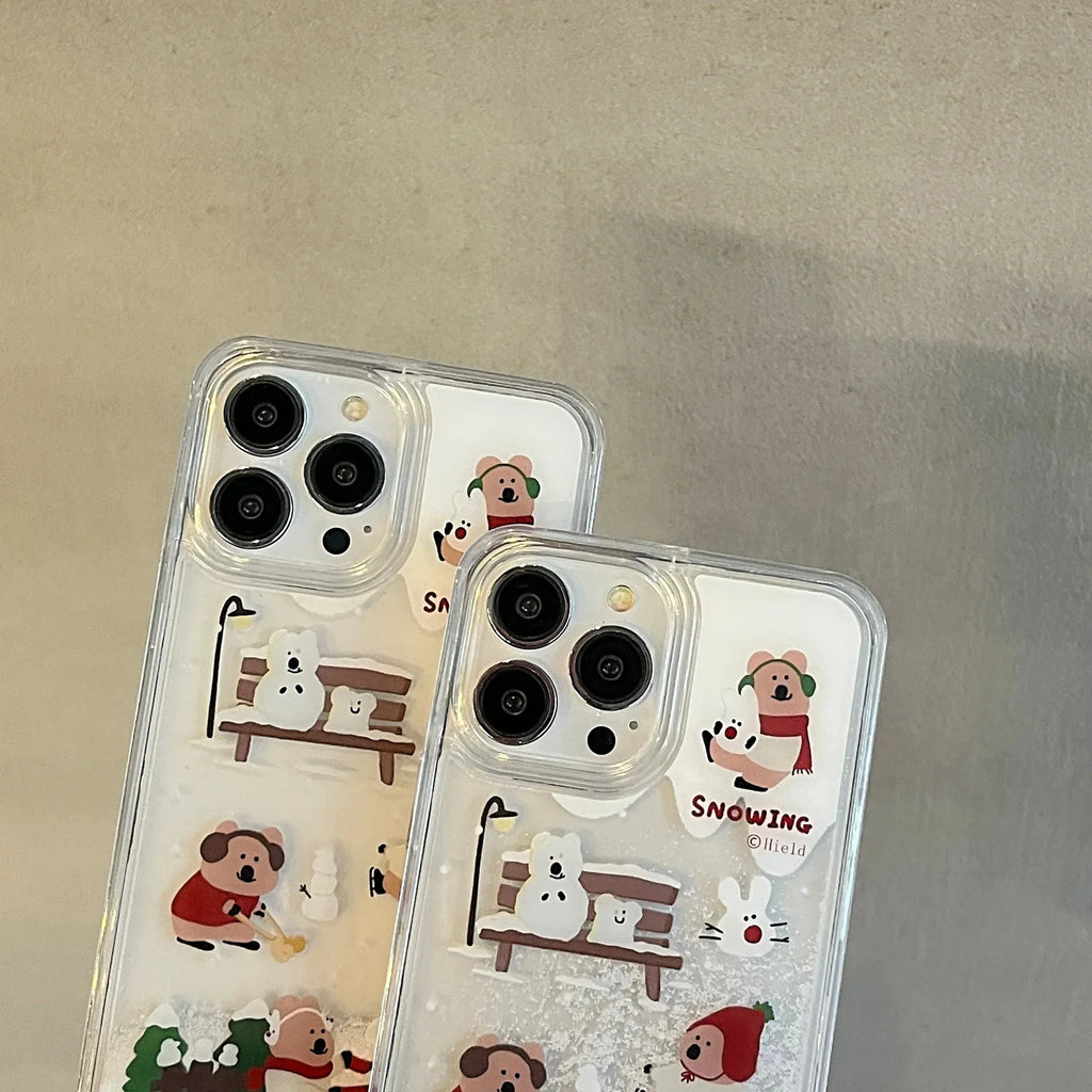 Cartoon Snow Burst Fantasy Case