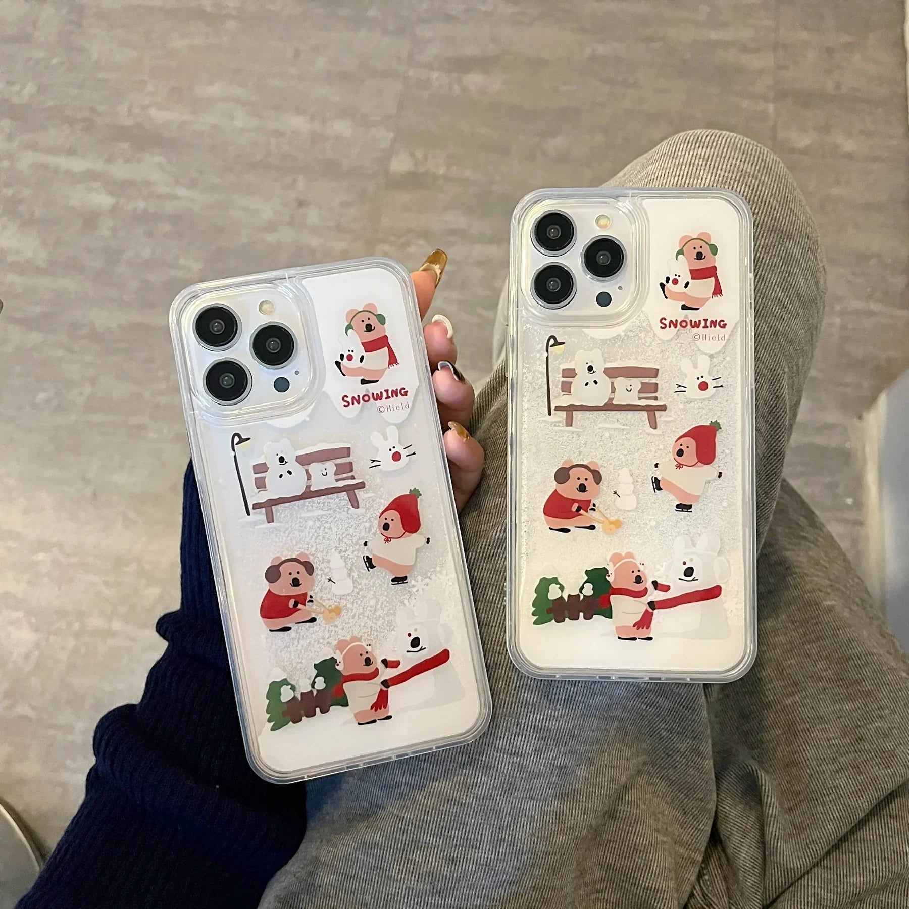 Cartoon Snow Burst Fantasy Case