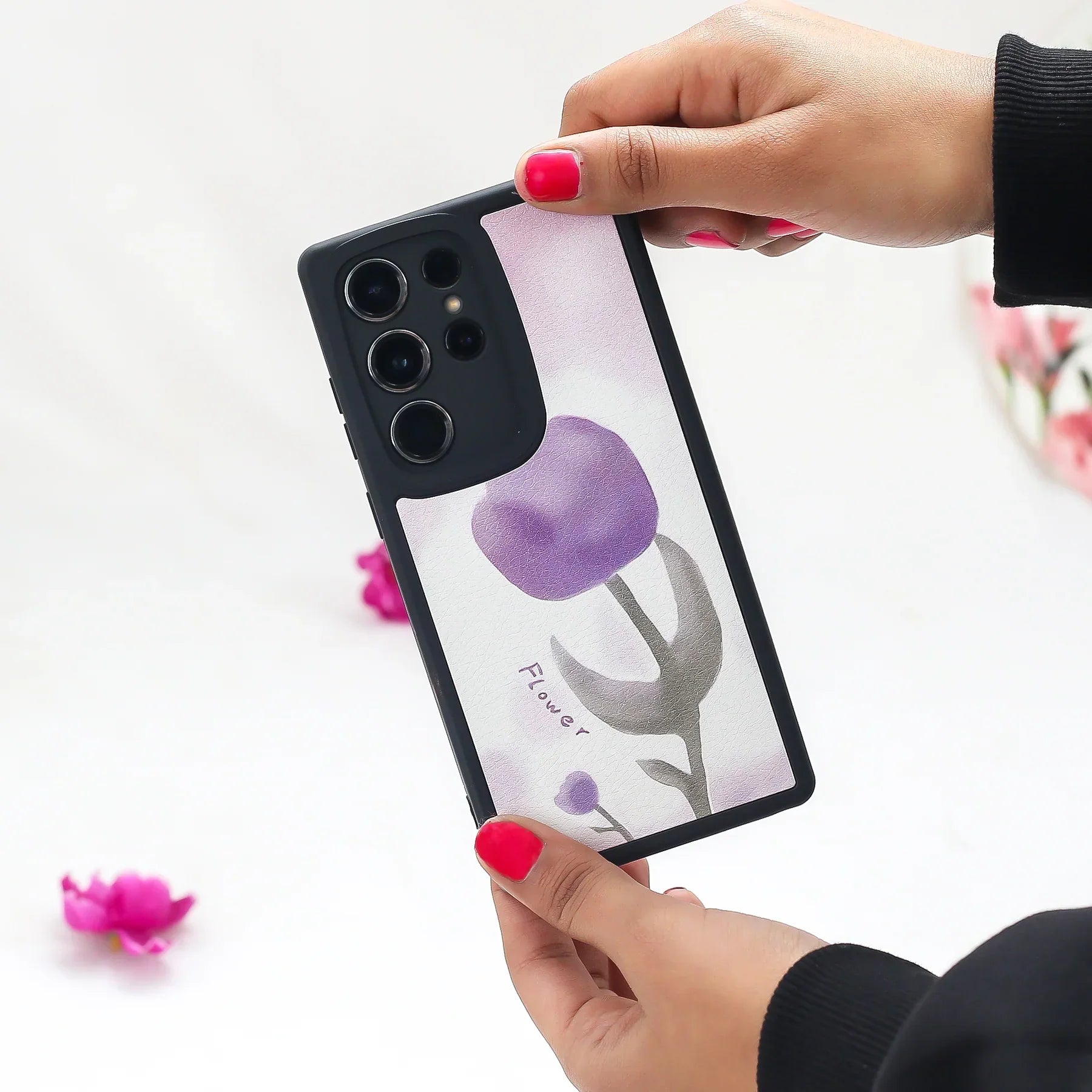 Classic Floral Charm Phone Case - Samsung