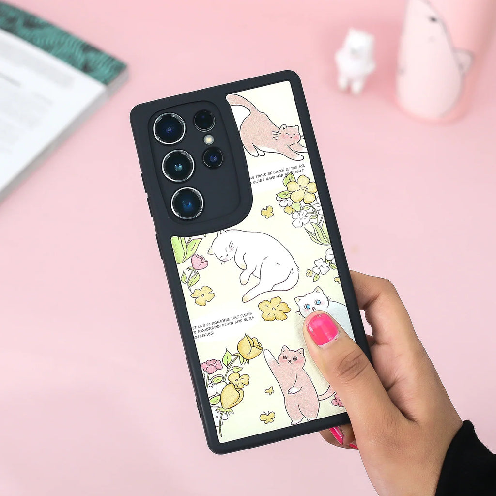 Floral Flourish Phone Case - Samsung