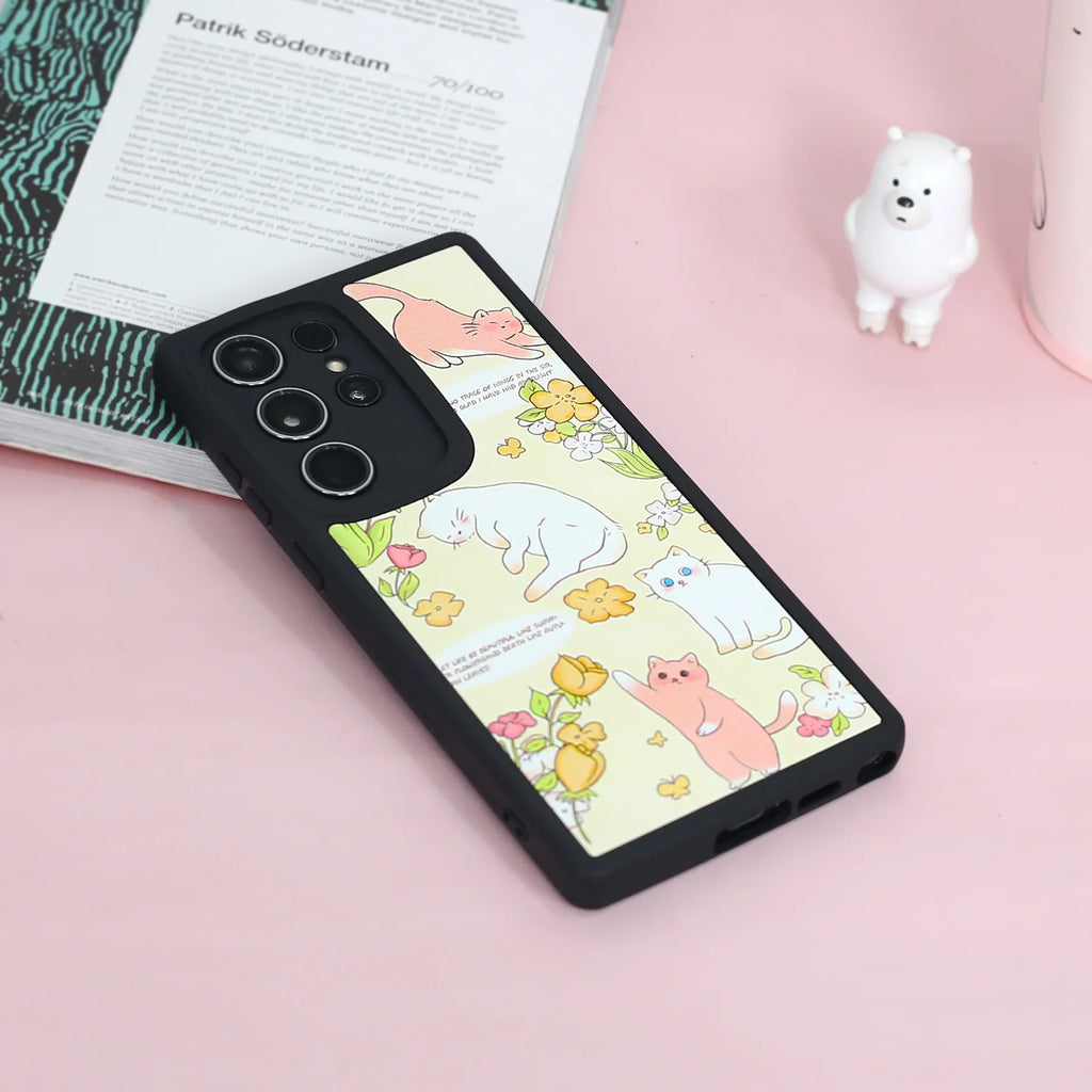 Floral Flourish Phone Case - Samsung