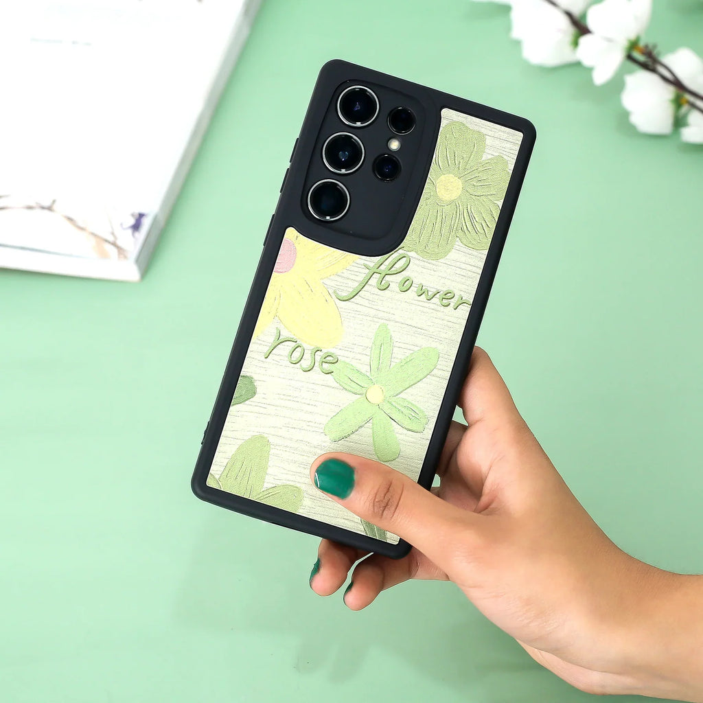 Trendy Floral Fantasy Phone Case - Samsung
