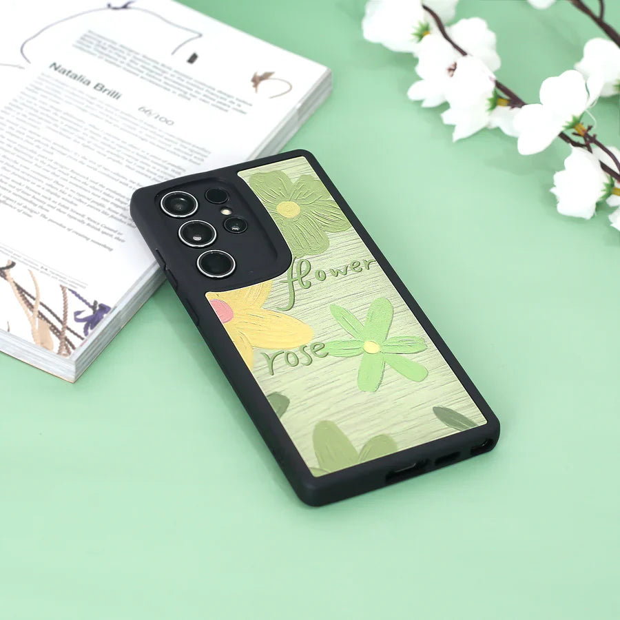 Trendy Floral Fantasy Phone Case - Samsung