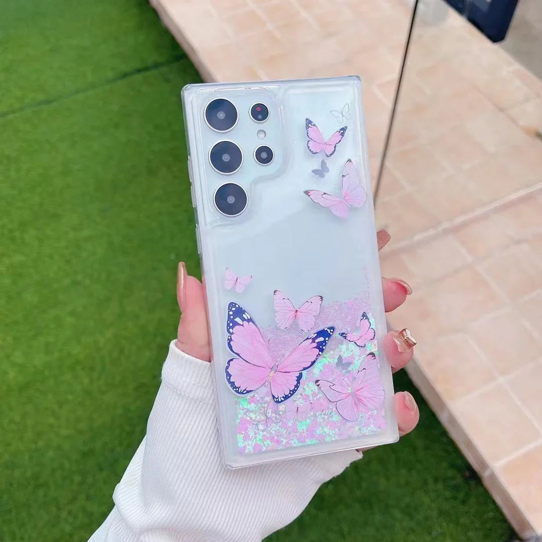 Butterfly Glitz Glam Phone Case - Samsung