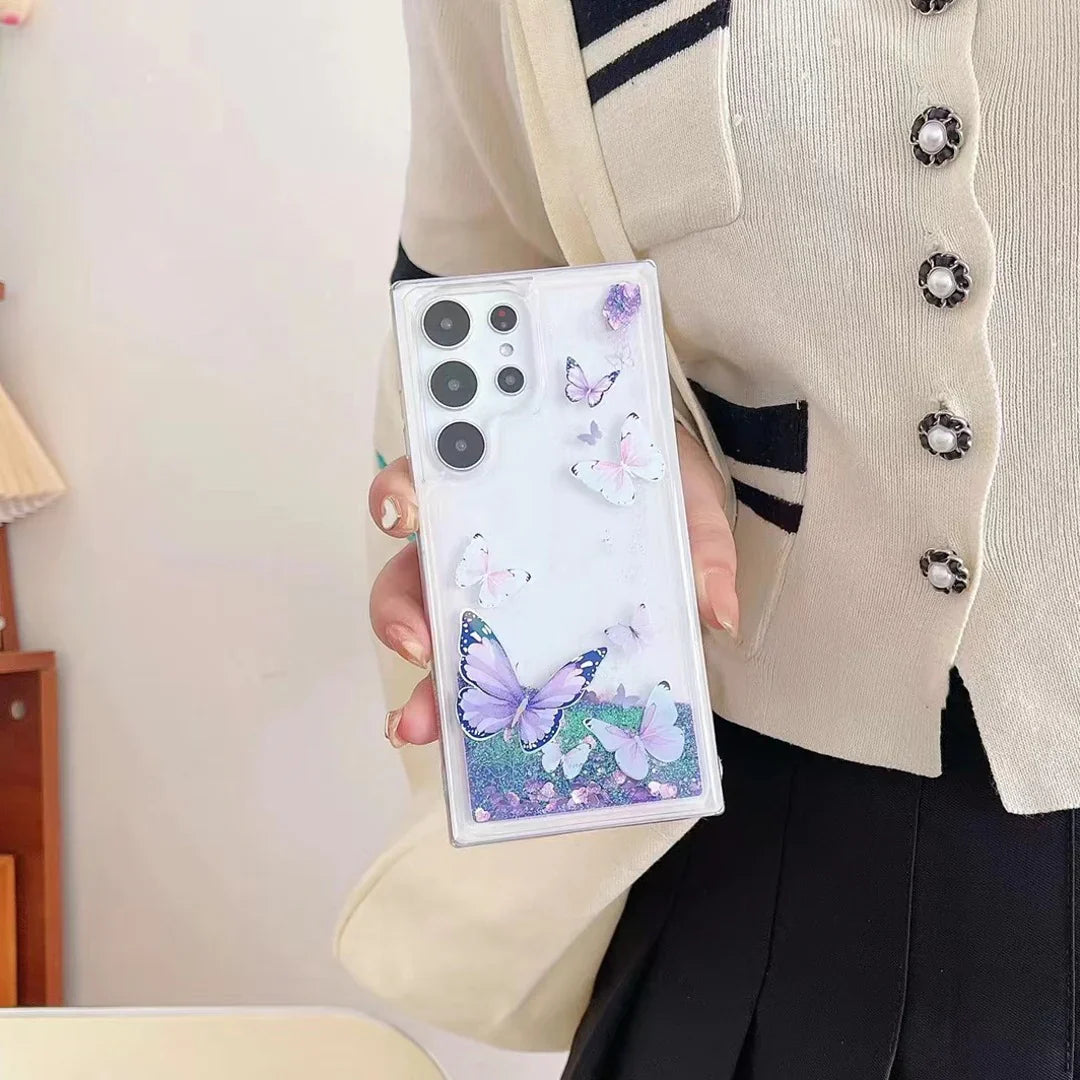 Butterfly Glitz Glam Phone Case - Samsung