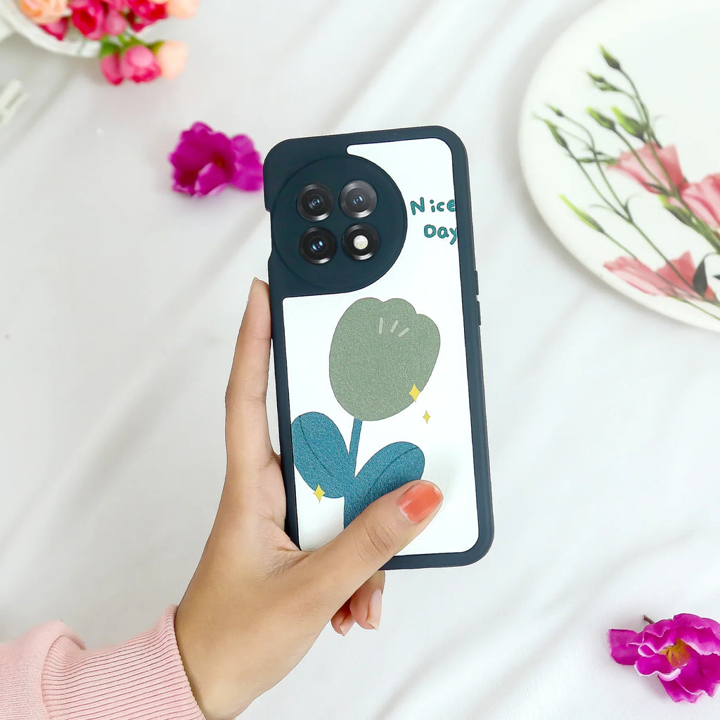 Playful Floral Pattern Phone Case - OnePlus