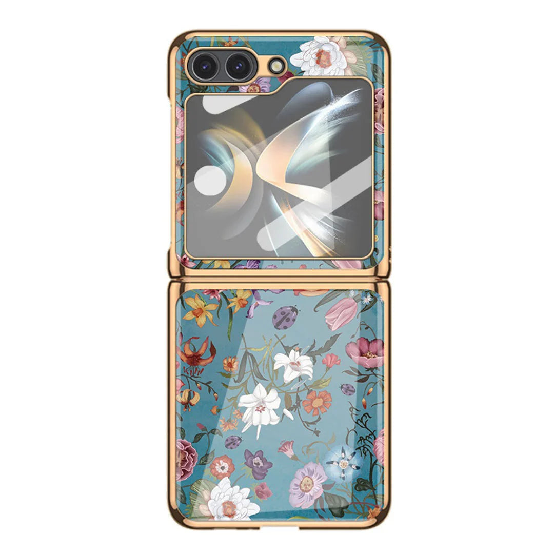 Vintage Gold Radiant Bloom Phone Case - Samsung