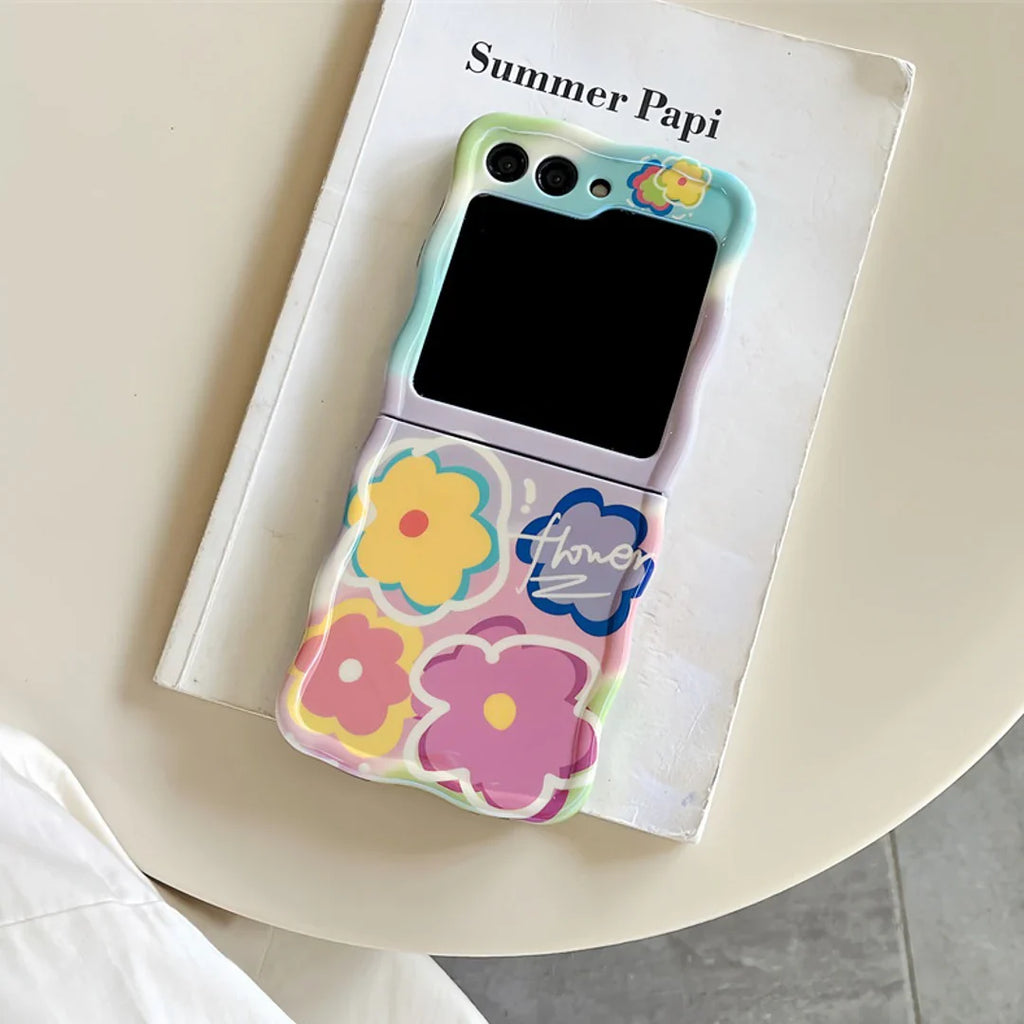 Twisted Edge Floral Mosaic Phone Case - Samsung