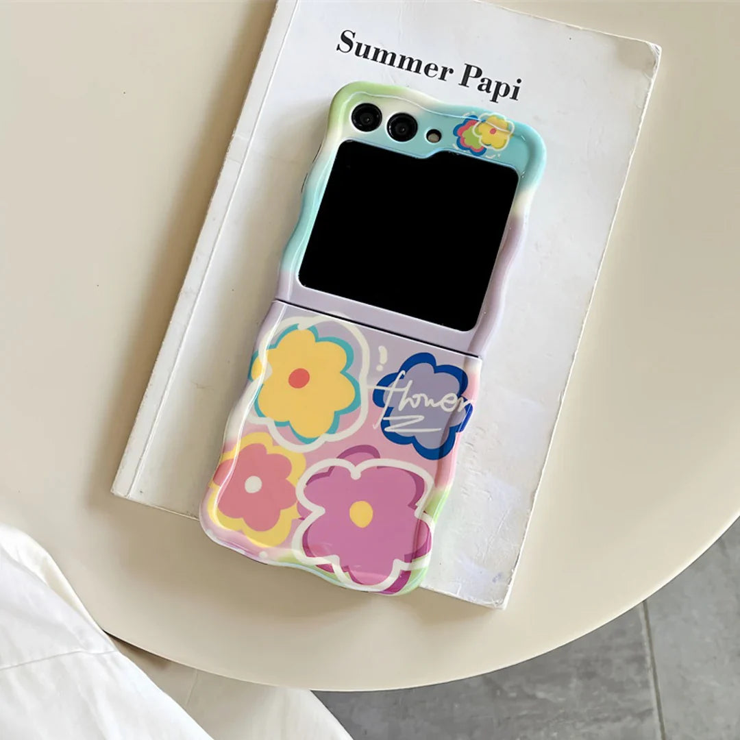 Twisted Edge Floral Mosaic Phone Case - Samsung