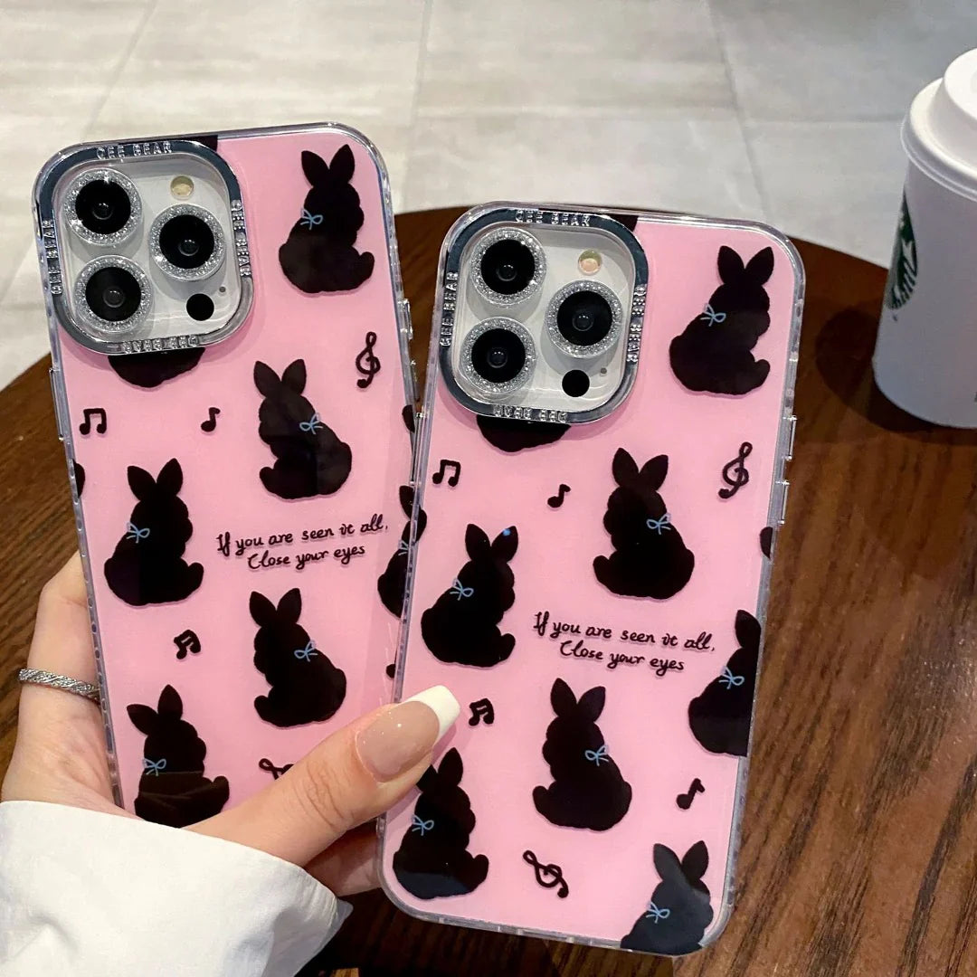 Playful Cartoon Bunny Phone Case
