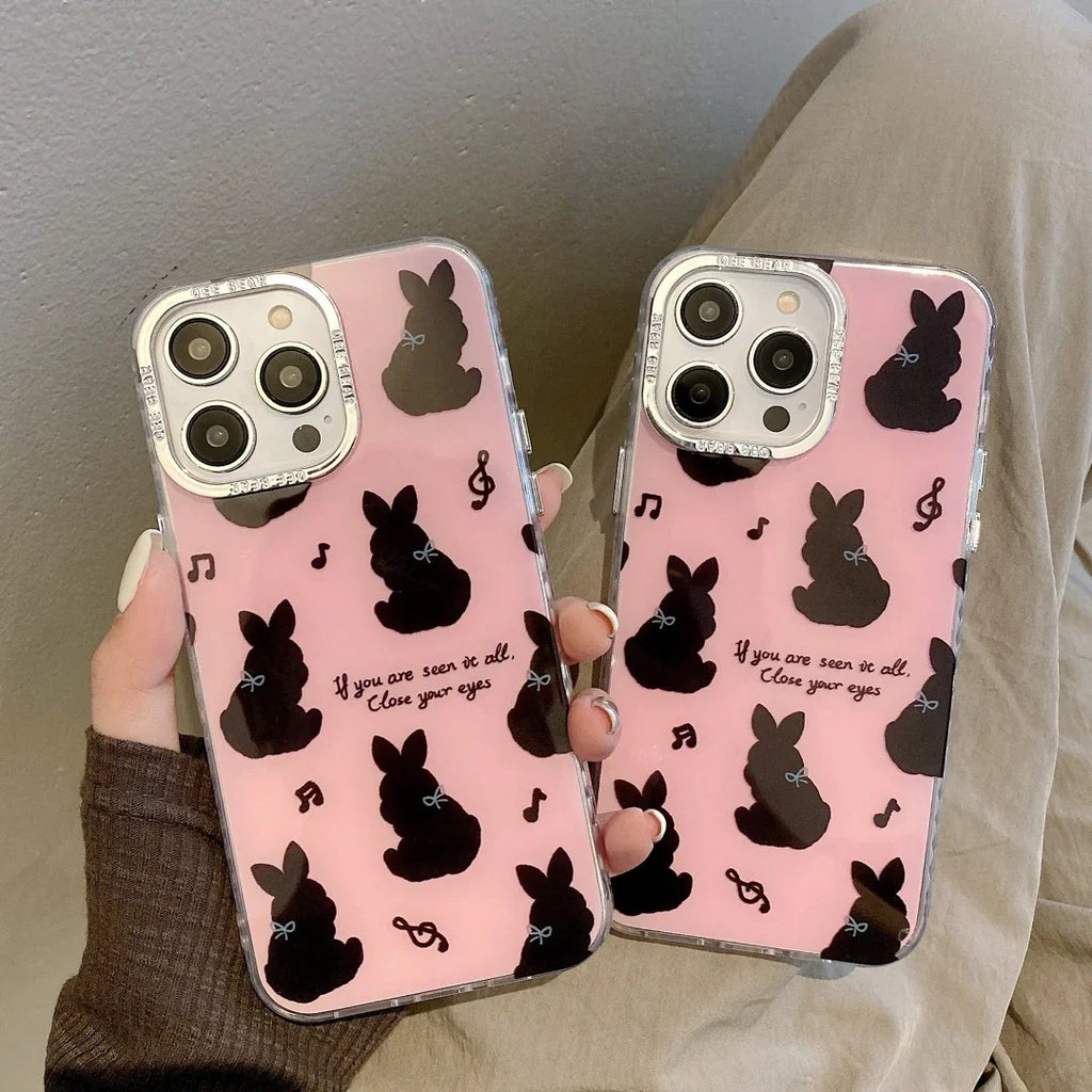 Playful Cartoon Bunny Phone Case