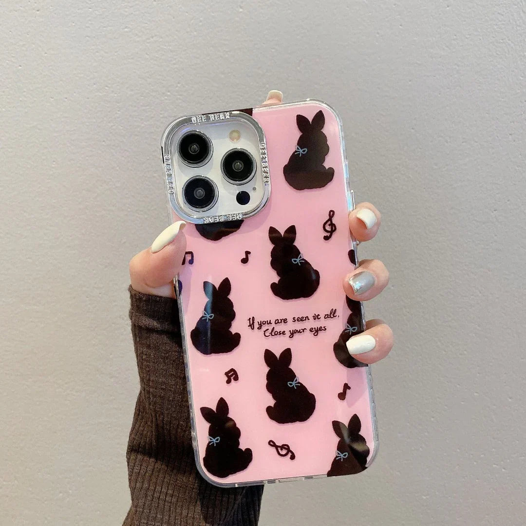 Playful Cartoon Bunny Phone Case