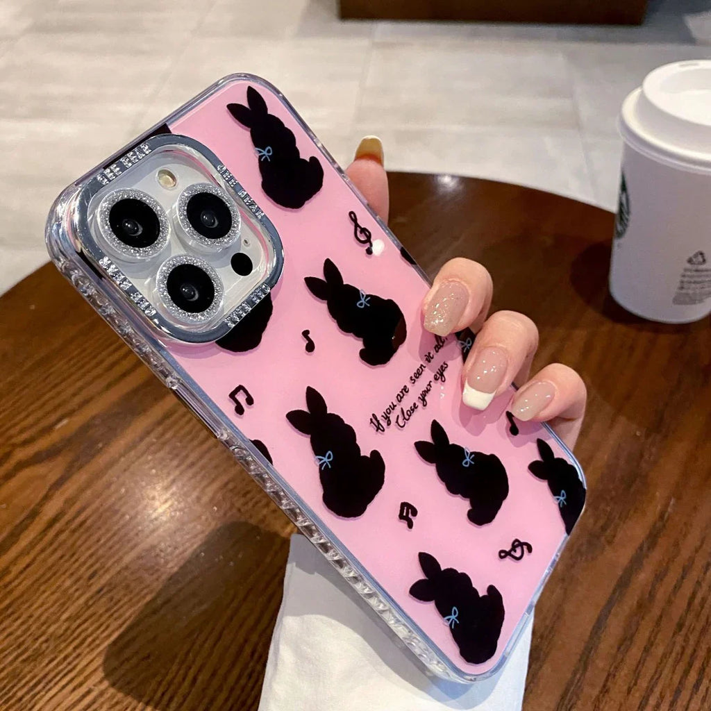 Playful Cartoon Bunny Phone Case