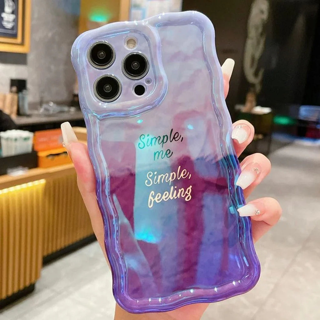 Twisted Edge Gradient Beauty Phone Case