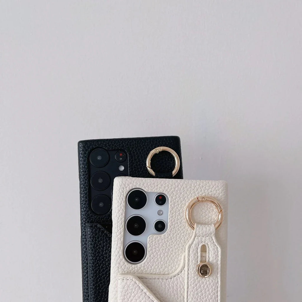 Urban Verve Crossbody Wrist Strap Wallet Phone Case - Samsung