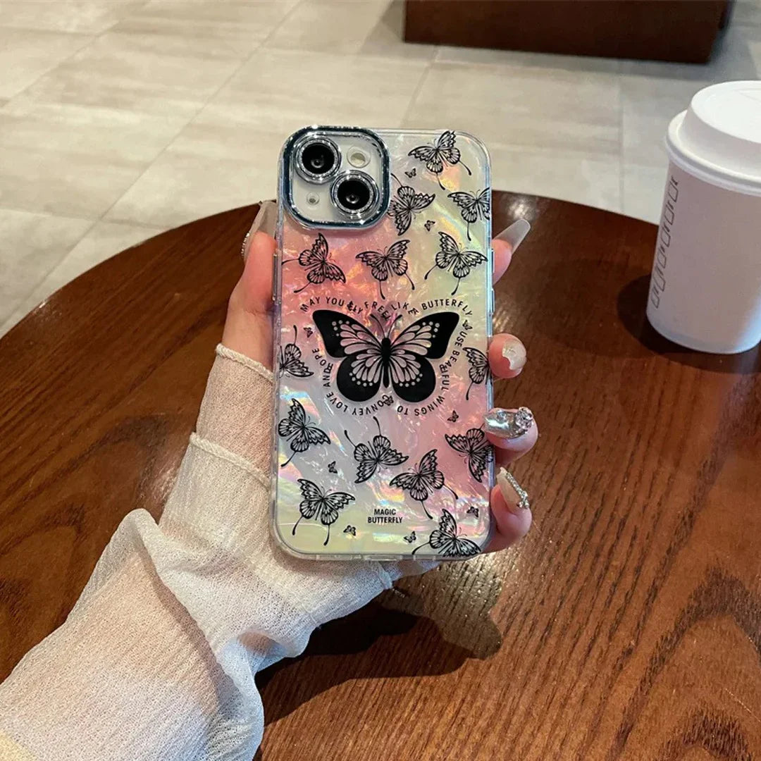 Mystical Chromatic Wings Phone Case