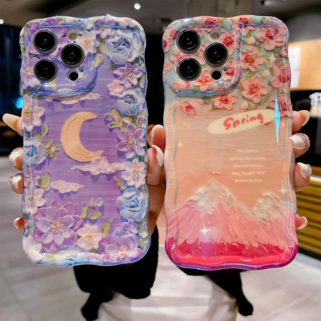 Vintage Floral Charm Case