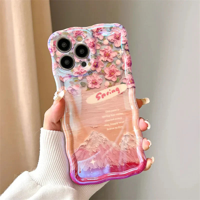 Vintage Floral Charm Case