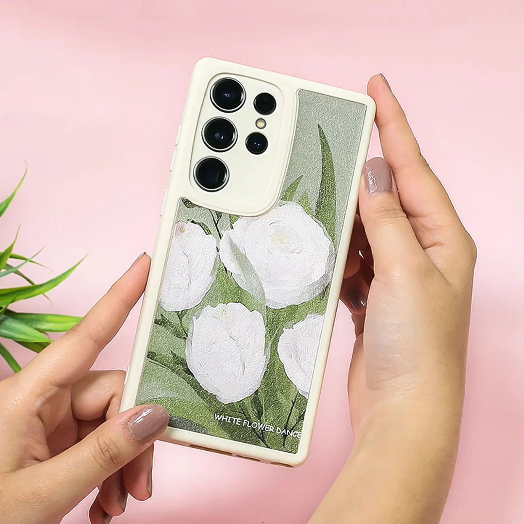Artistic Floral Edition Pastel Case - Samsung