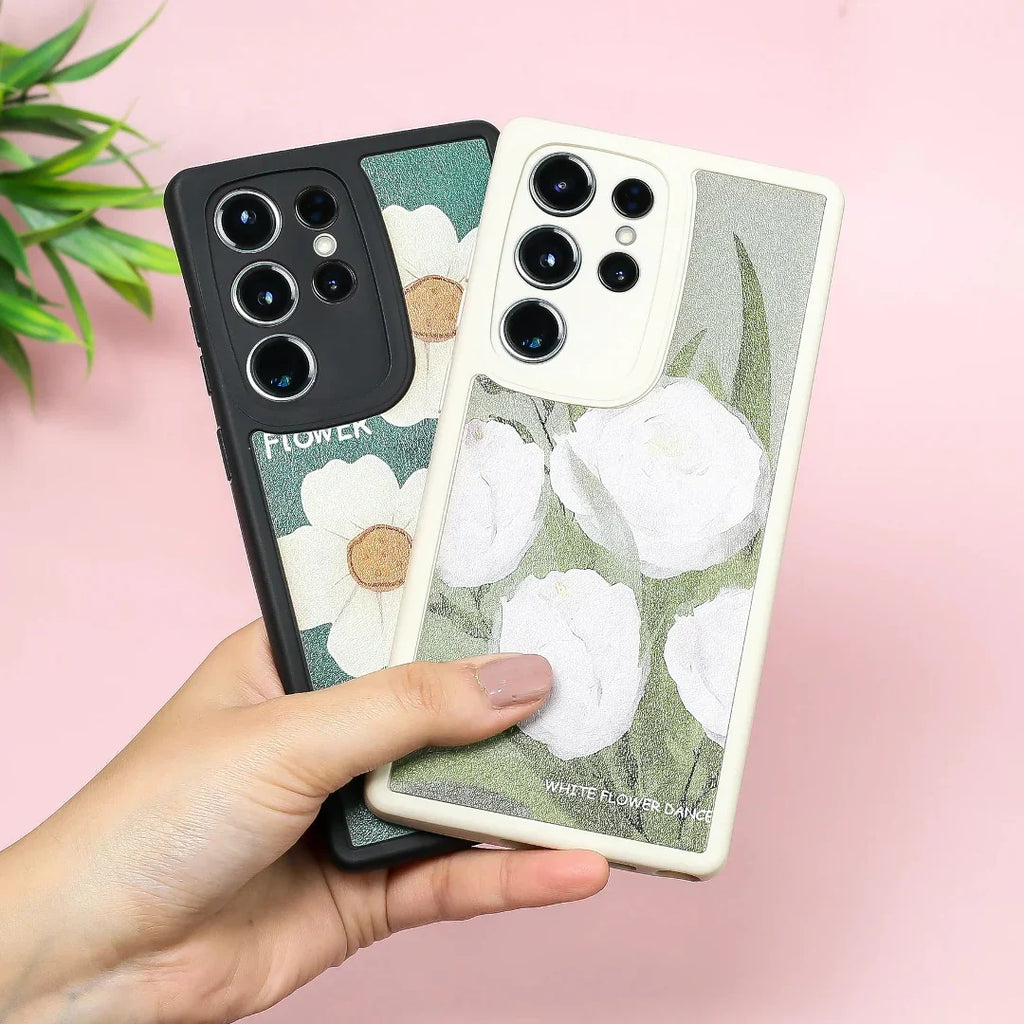 Artistic Floral Edition Pastel Case - Samsung