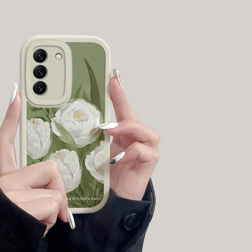 Artistic Floral Edition Pastel Case - Samsung