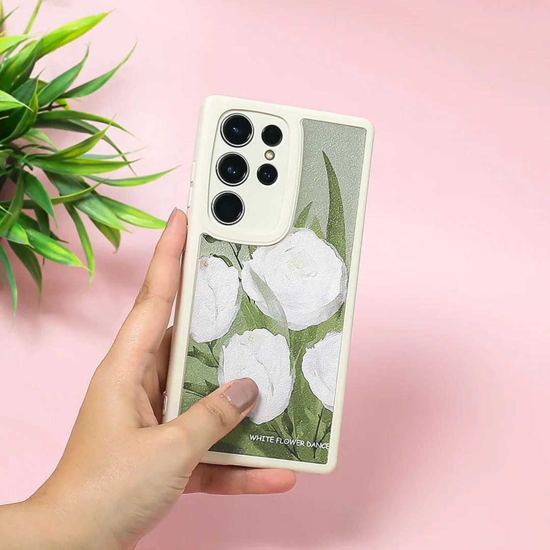 Artistic Floral Edition Pastel Case - Samsung