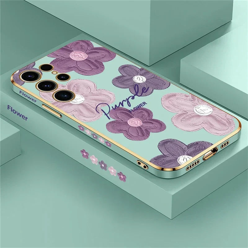 Botanical Painting Floral Petals Case - Samsung